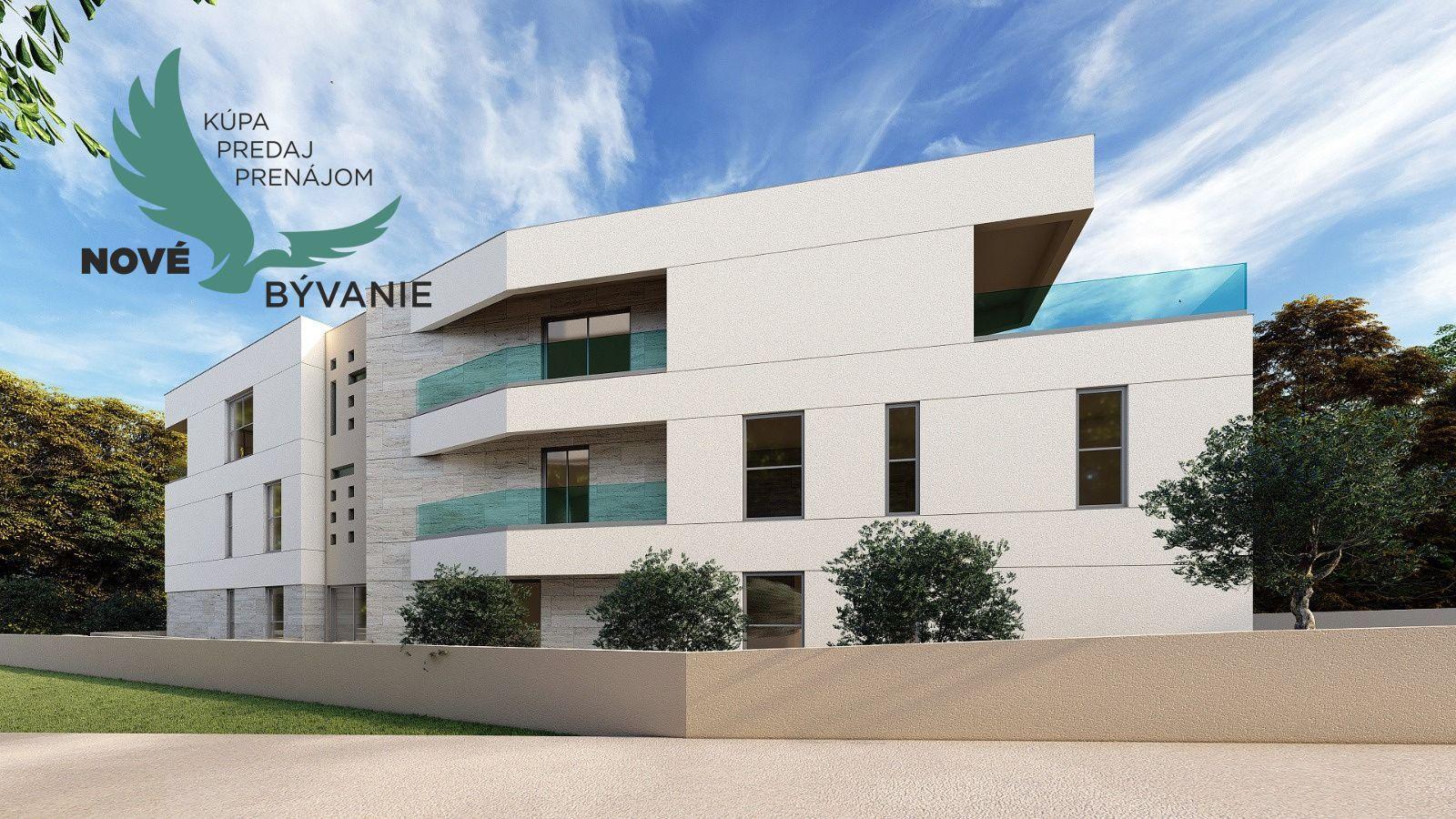 Chorvátsko - Novostavba mezonetového apartmánu s výhľadom na more v nádhernej lokalite Zadar - Petrčane