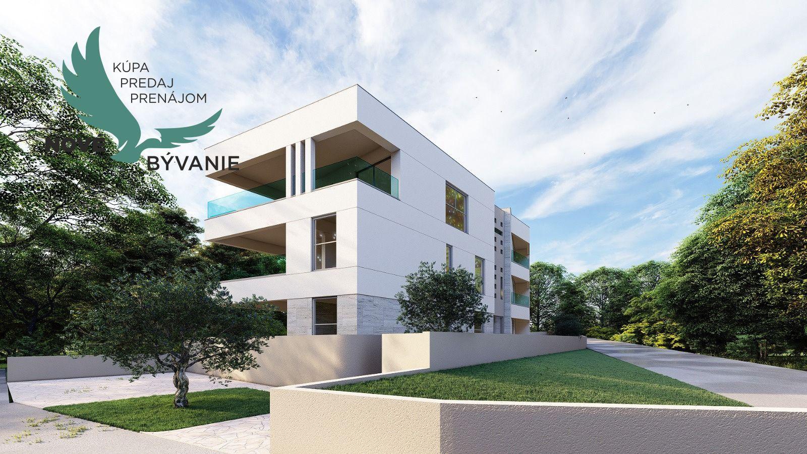 Novostavba apartmánu vo vyhľadávanej lokalite v Petrčane v Chorvátsku blízko mora