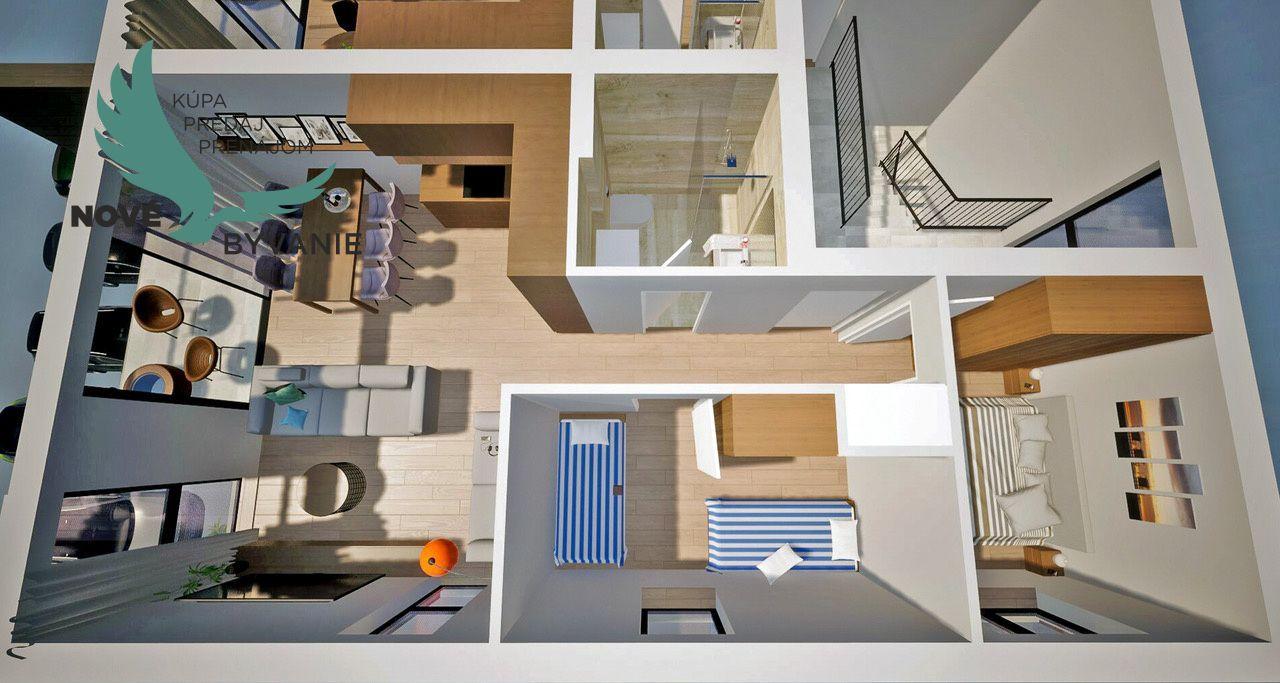 Luxusná novostavba v Chorvátsku na výbornom mieste s výhľadom na more na ostrove Pag- Povljana