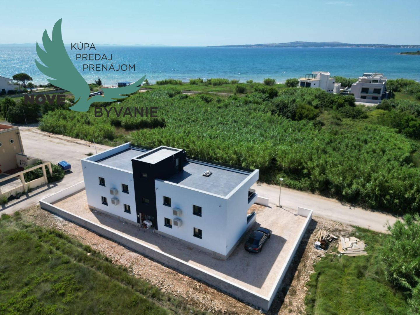 Apartmán s výhľadom na more a záhradou,Chorvátsko-Privlaka