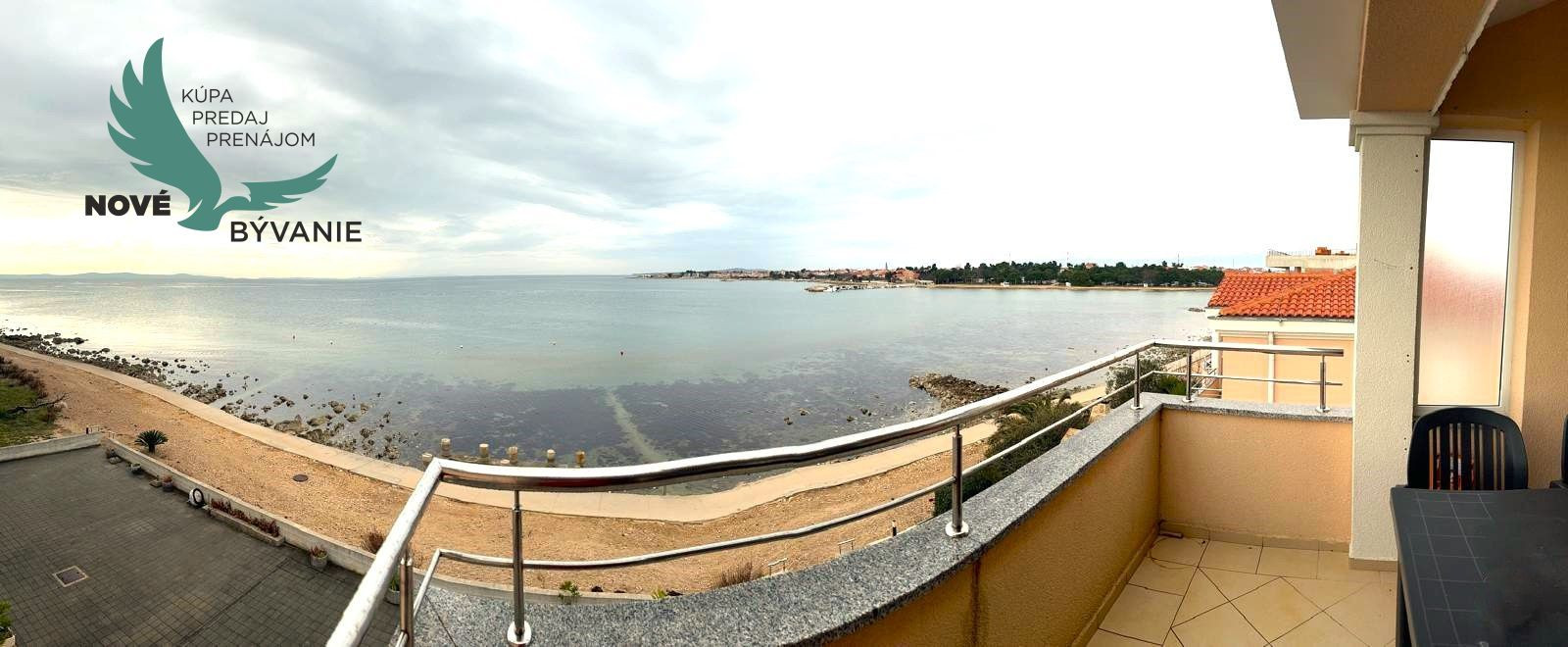 Exkluzívne apartmán v prvej rade od mora v Chorvátsku v Privlake