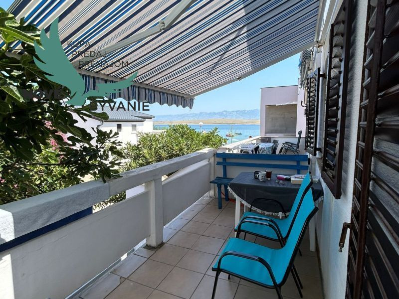 Chorvátsko - Apartmán len 30m od mora s výhľadom na more