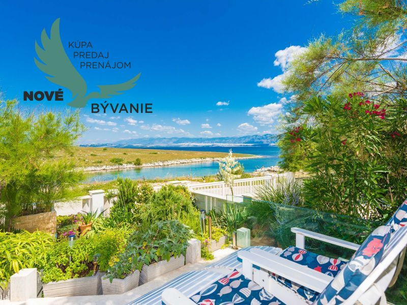 Nádherný dom 1.rad na mori Chorvátsko