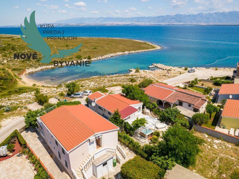 Nádherný dom 1.rad na mori Chorvátsko