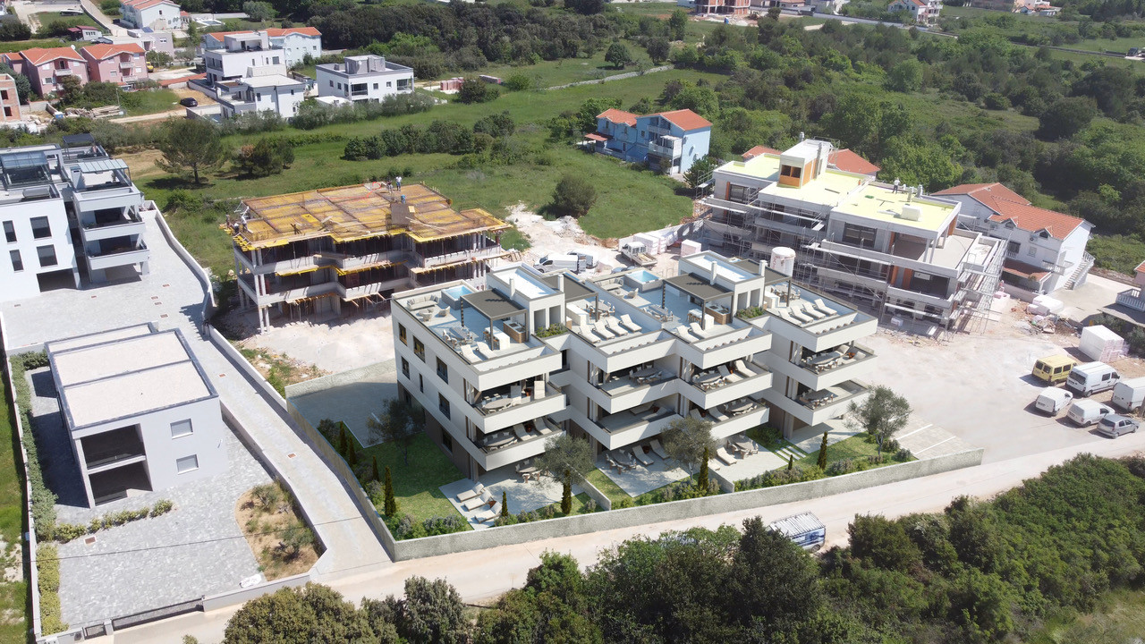 Exkluzívna novostavba, lokalita, špičková kvalita, 9 apartmánov s výhľadom na more