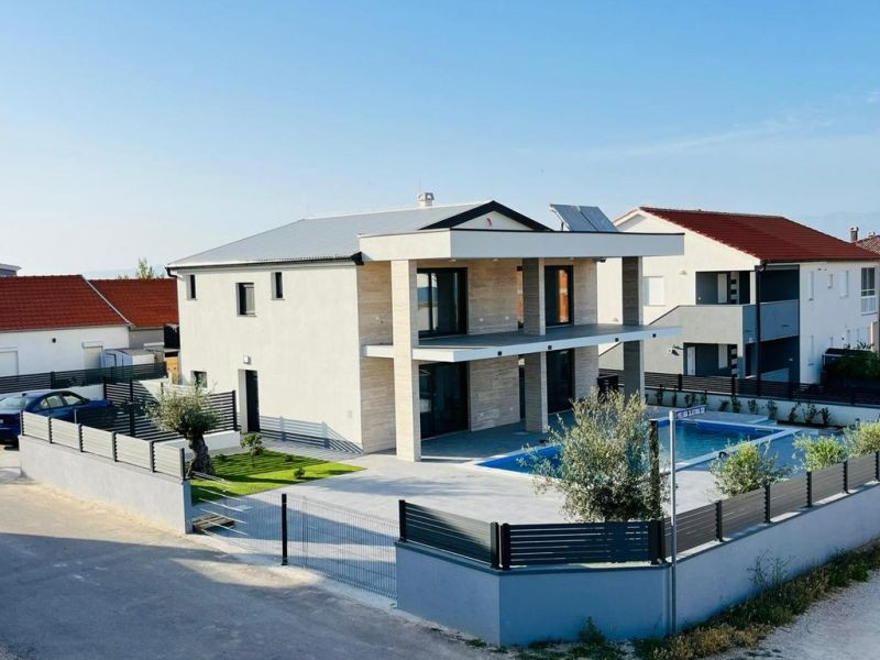 Chorvátsko: EXKLUZÍVNY NOVÝ DOM S BAZÉNOM PRI MORI - OSTROV VIR