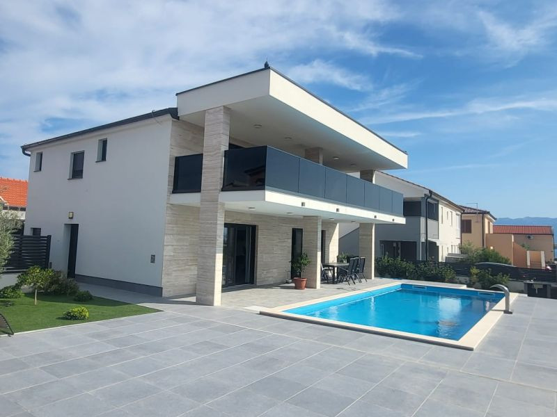 Chorvátsko: EXKLUZÍVNY NOVÝ DOM S BAZÉNOM PRI MORI - OSTROV VIR