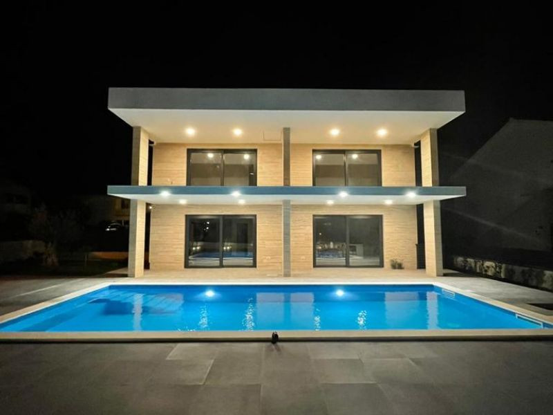 Chorvátsko: EXKLUZÍVNY NOVÝ DOM S BAZÉNOM PRI MORI - OSTROV VIR