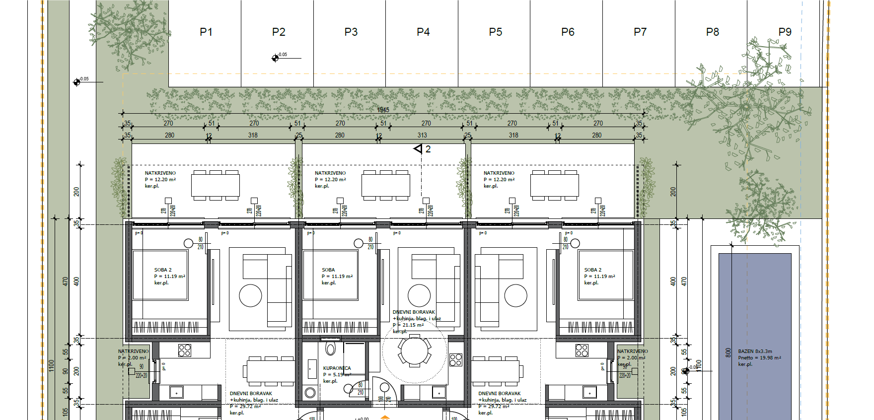Chorvátsko - Na predaj stavebný pozemok vhodný ako investícia