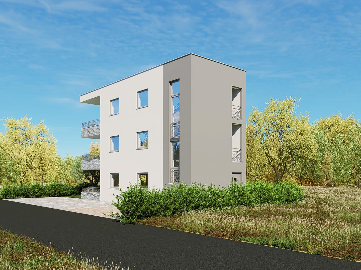 Chorvátsko - Novostavba apartmánu len 70m od krásnej pláže