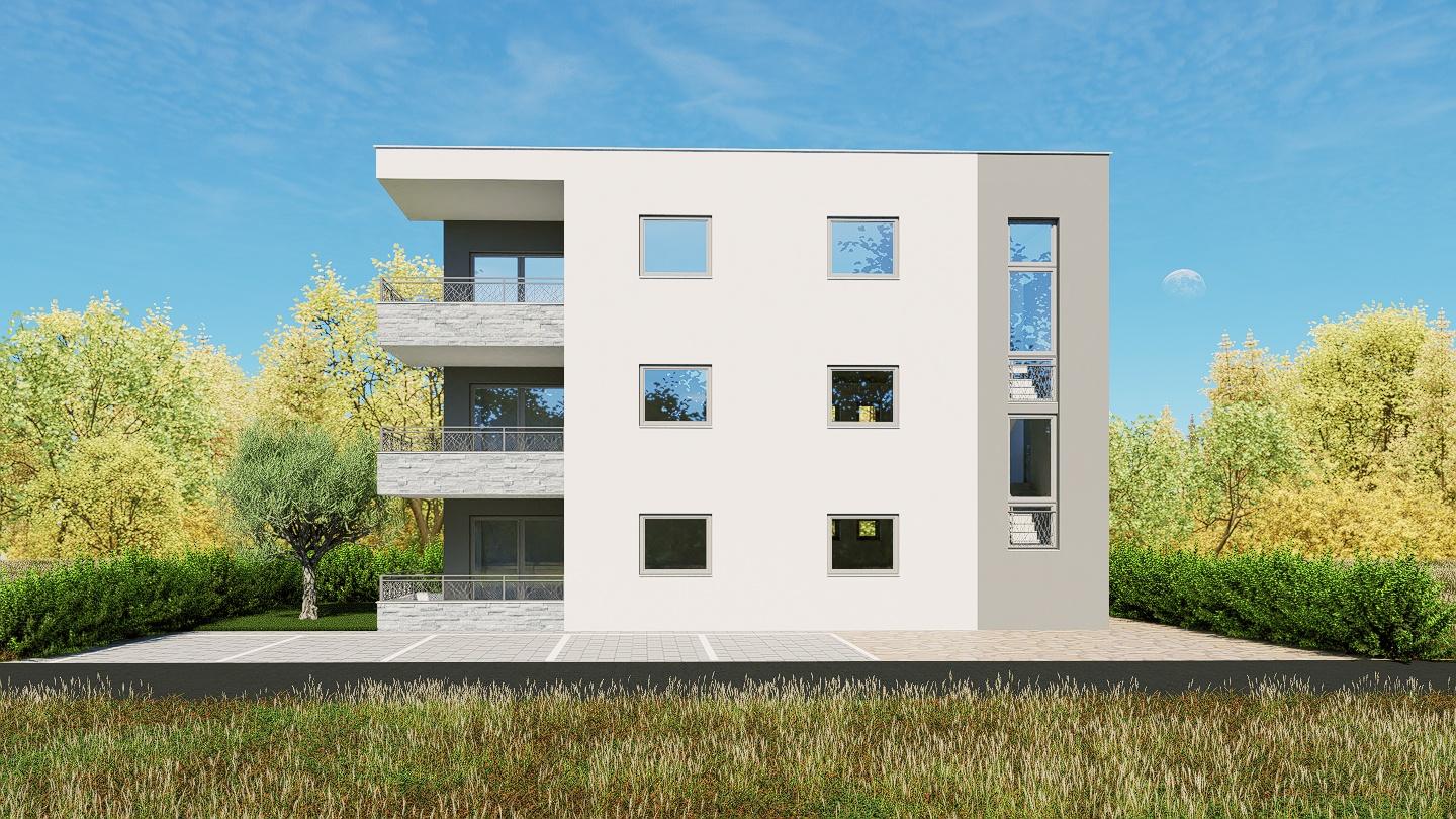 Chorvátsko - Novostavba apartmánu len 70m od krásnej pláže