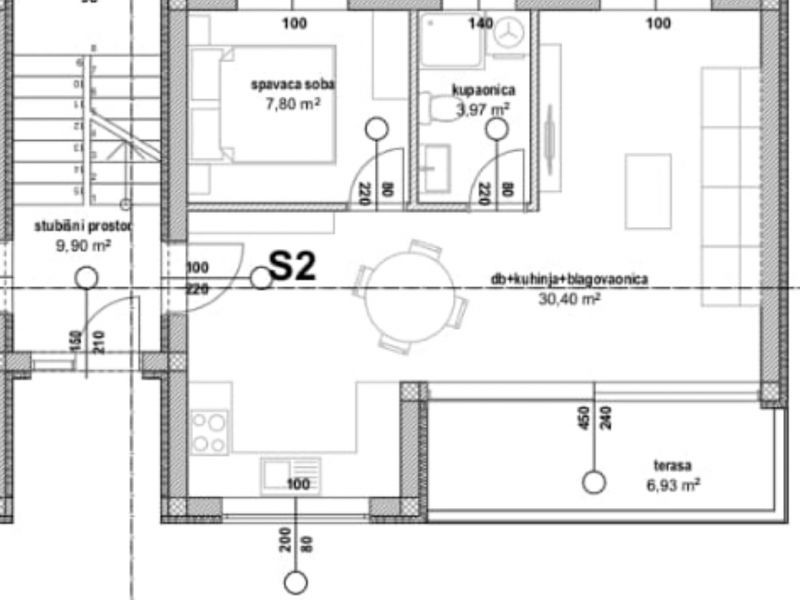 Chorvátsko, ostrov VIR- na predaj novostavba apartmánu v blízkosti mora