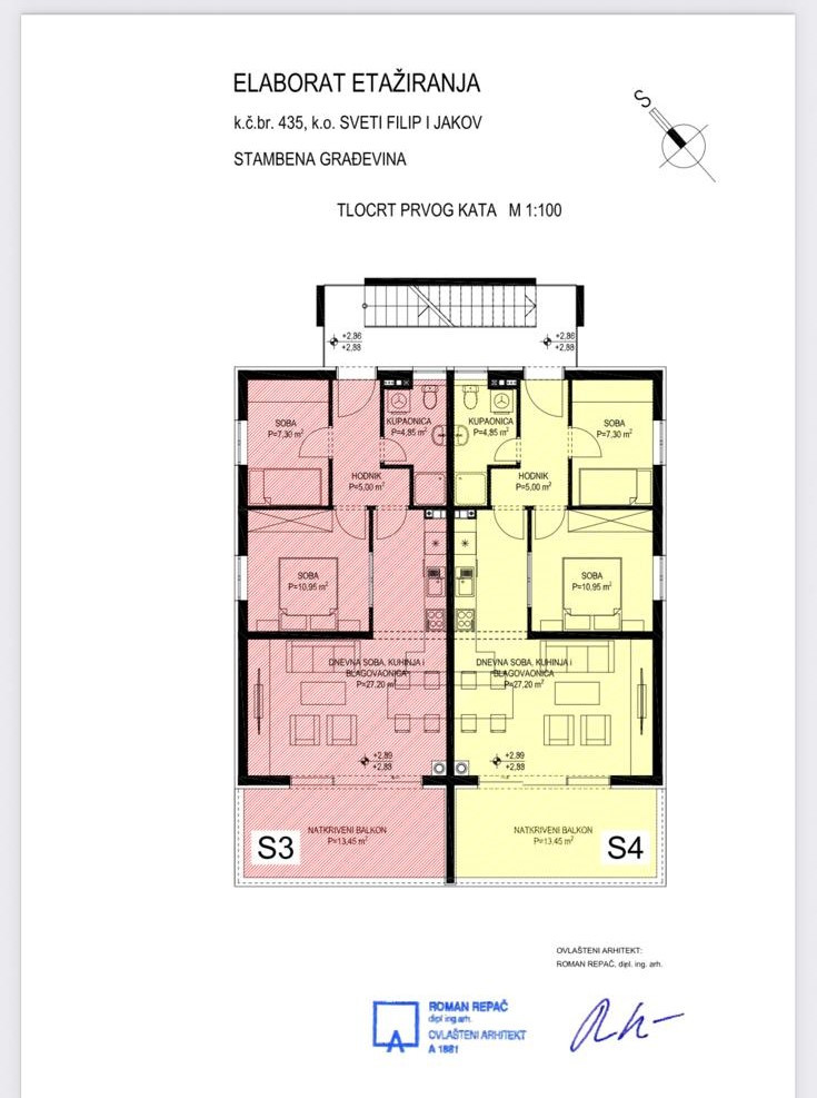 Chorvátsko - Novostavba apartmánu 100m od mora - Sveti Filip Jakov v ponuke len u Nás