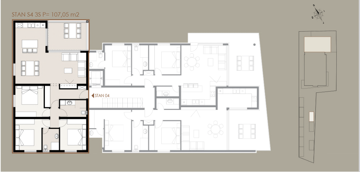 Chorvátsko - Novostavba apartmánu 3x spálňa len 50m od mora a pieskovej pláže v Privlake