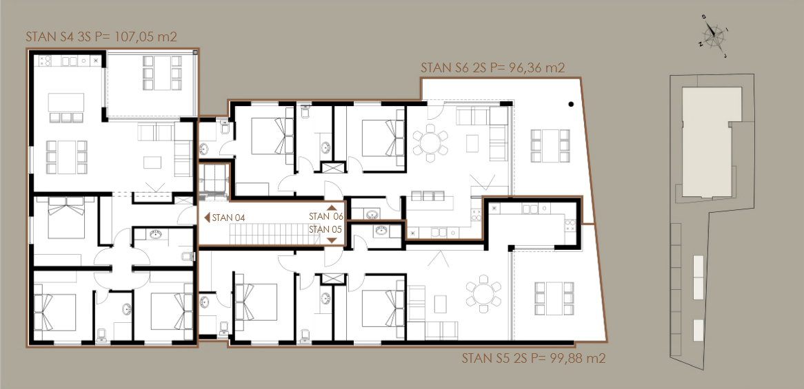 Chorvátsko - Novostavba apartmánu 3x spálňa len 50m od mora a pieskovej pláže v Privlake
