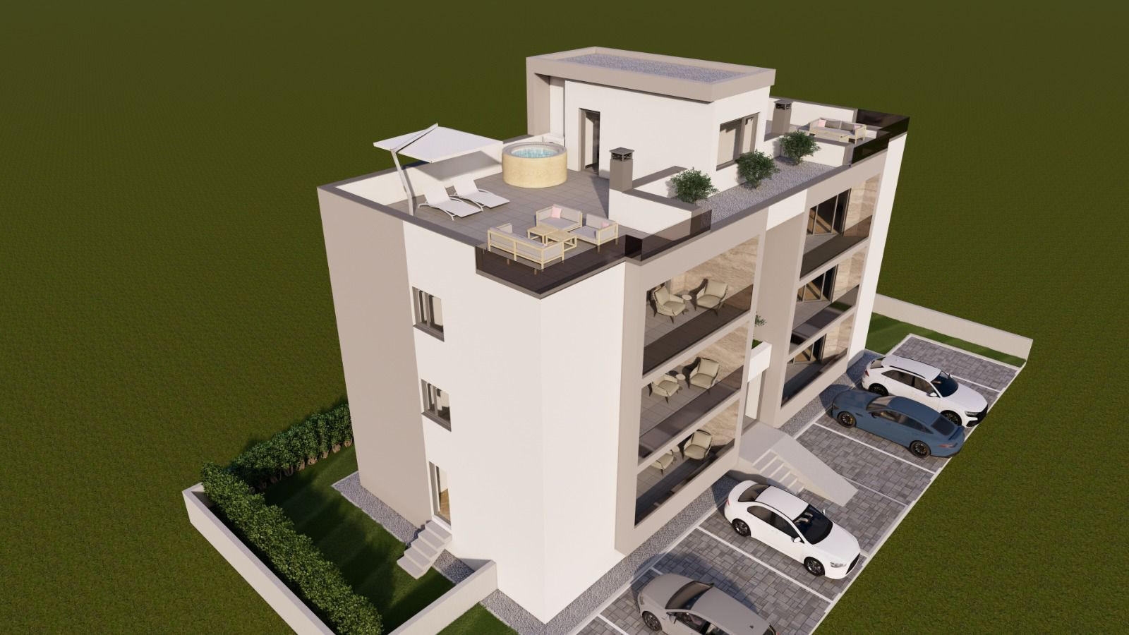 Chorvátsko - Privlaka - Novostavba apartmán len 200m od mora s výťahom v ponuke len u Nás