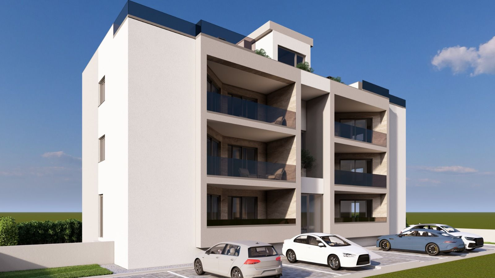 Chorvátsko - Privlaka - Novostavba apartmán len 200m od mora s výťahom v ponuke len u Nás