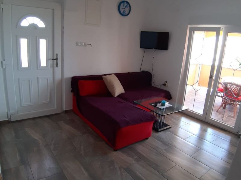 Chorvátsko - Apartmán len 150m od mora 2x spálňa s výhľadom na more