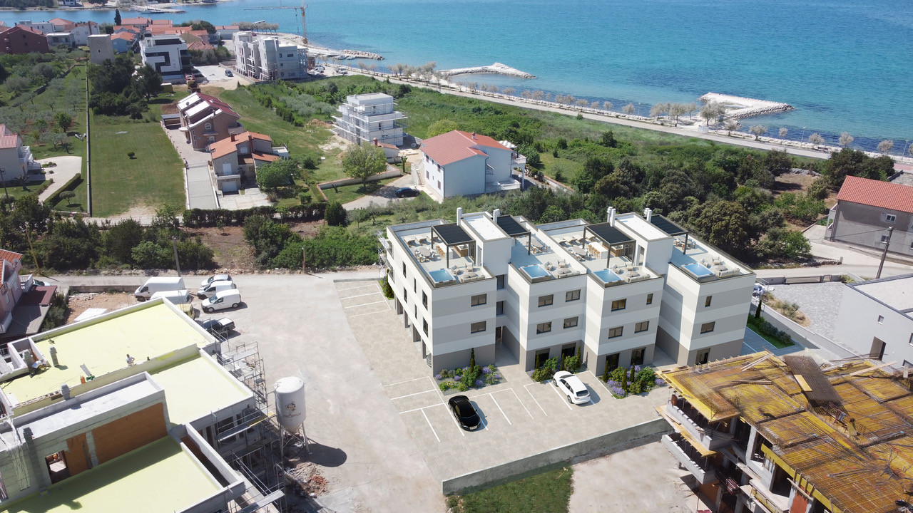 Exkluzívna novostavba, lokalita, špičková kvalita, 9 apartmánov s výhľadom na more