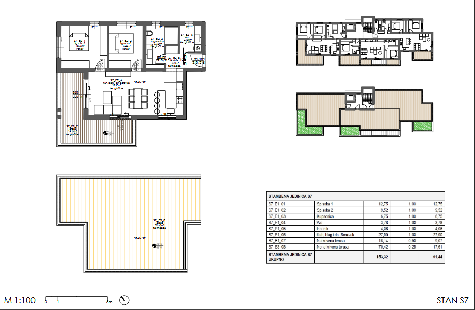 Exkluzívna novostavba len 150m od mora, Chorvátsko- Privlaka