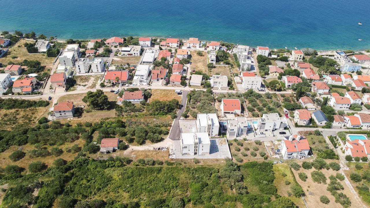 Novostavba apartmán s výhľadom na more, 150m od mora v Chorvátsku - Zadar- Kožino