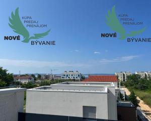 Novostavba trojpodlažný apartmán so záhradou aj strešnou terasou v Chorvátsku v Privlake