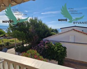 Dom 3x apartmán s výhľadom na more na ostrove Vir v Chorvátsku