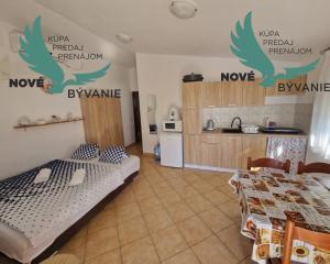 Dom 3x apartmán s výhľadom na more na ostrove Vir v Chorvátsku