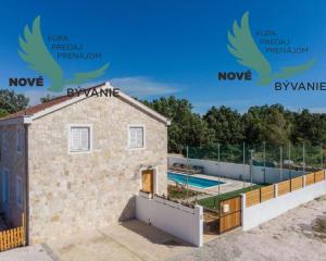 Luxusná novostavba vila s bazénom blízko mora v Chorvátsku v Zatone