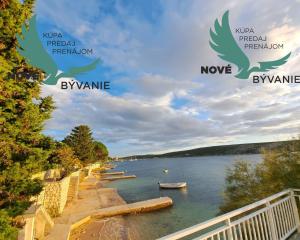 Predaj apartmán so záhradou, blízko pieskovej pláže, Chorvátsko - Pag