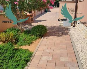 Apartmán s výhľadom na more a záhradou , Chorvatsko -Nin -Zaton