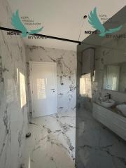 Novostavba apartmánu so strešnou terasou s nerušeným výhľadom na more len 150m od mora v Chorvátsku - Privlaka