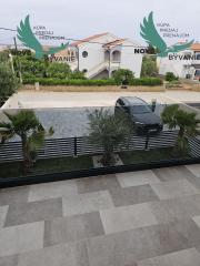 Chorvátsko Novostavba blízko mora s výhľadom na more