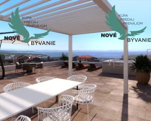 Novostavba apartmánu len 150m od mora s výhľadom na more vo vyhľadávanej lokalite v Chorvátsku v Zatone