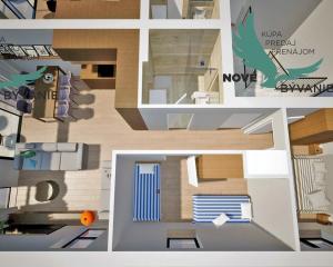 Luxusná novostavba v Chorvátsku na výbornom mieste s výhľadom na more na ostrove Pag- Povljana