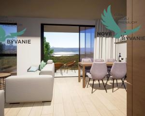 Luxusná novostavba v Chorvátsku na výbornom mieste s výhľadom na more na ostrove Pag- Povljana