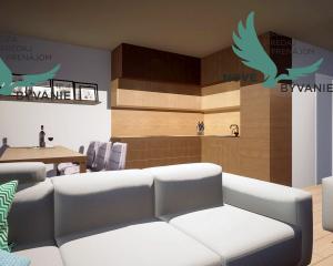 Luxusná novostavba v Chorvátsku na výbornom mieste s výhľadom na more na ostrove Pag- Povljana