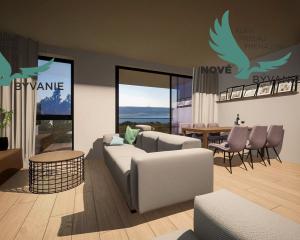 Luxusná novostavba v Chorvátsku na výbornom mieste s výhľadom na more na ostrove Pag- Povljana