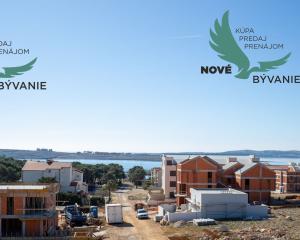 Luxusná novostavba v Chorvátsku na výbornom mieste s výhľadom na more na ostrove Pag- Povljana