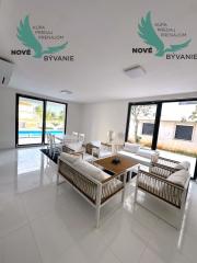 Luxusná novostavba vila s bazénom blízko mora a výhľadom na more v Chorvátsku na ostrove