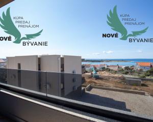 Na predaj novostavba apartmánu s výhľadom na more v Chorvátsku - Pag - Novalja