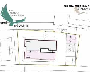 Novostavba strešného apartmánu vo výbornej lokalite 70 metrov od mora Sukošan-Chorvátsko