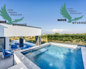 Na predaj luxusná vila s bazénom, výhľadom na more , kompletne zariadená - Zaton - Chorvátsko