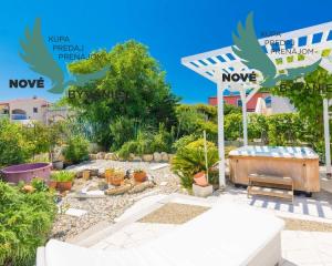 Nádherný dom 1.rad na mori Chorvátsko