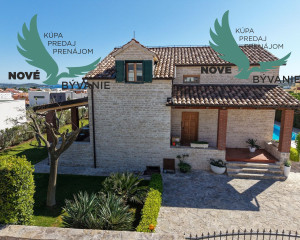 Exkluzívna kamenná vila s bazénom – Ideálna investícia do vášho oddychu!