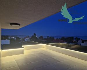 Novostavba apartmánu len 150m od mora s výhľadom na more na ostrove Vir - Jadro pláž