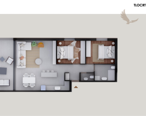 Chorvátsko- Novostavba apartmán 50m od mora s výhľadom na more- Privlaka