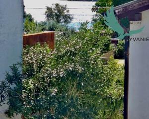 Chorvátsko- Dom s výhľadom na more blízko pláže na ostrove Vir