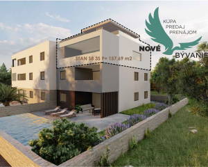 Chorvátsko-Apartmán s výhľadom na more, 50m od mora, 3x spálňa, Privlaka