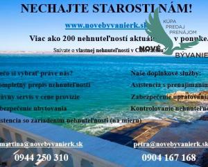 Chorvátsko-Apartmán s výhľadom na more, 50m od mora, 3x spálňa, Privlaka